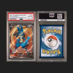 PSA 10 GEM MINT Lucario V Full Art Black Star Promo SWSH213 Pokemon Card TCG - Image 3