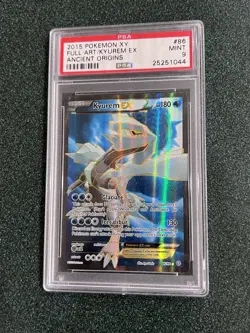 PSA 9 Kyurem EX 86/98 XY Ancient Origins 2015 Pokemon Card Full Art Holo Foil - Image 2