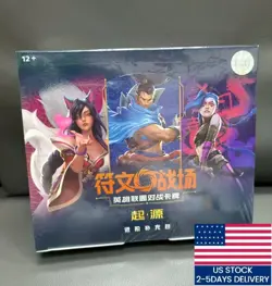 US STOCK 2025 Riftbound Chinese League of Legends TCG Card Game Origin Jumbo Box - Image 1