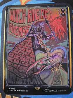Witch-King of Angmar | Poster Non-Foil | Lord of the Rings - MTG - Image 1