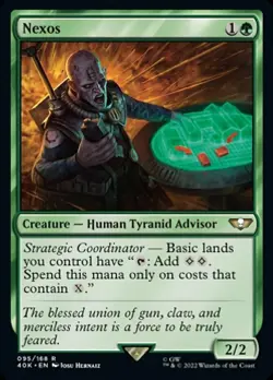 1x Nexos NM-Mint, English Commander: Universes Beyond: Warhammer 40,000 MTG Magi - Image 1
