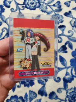 Team Rocket- Pop-Up 5 of 10-Pokemon TV Animation 3-Topps Card - NM/LP - Image 1