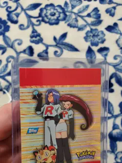 Team Rocket- Pop-Up 5 of 10-Pokemon TV Animation 3-Topps Card - NM/LP - Image 2