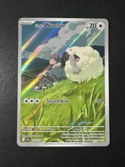 Hop's Wooloo 170/159 Illustration Rare Journey Together Pokemon Near Mint - Image 1