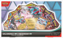 Pokemon TCG Salamence ex & Reshiram ex Premium Collection Box Sealed New - Image 1
