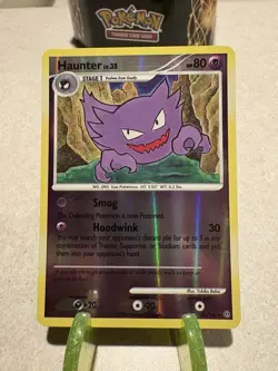 Haunter 40/100 Uncommon Reverse Holo Pokemon Card Stormfront - Light Play - Image 1