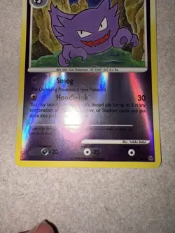 Haunter 40/100 Uncommon Reverse Holo Pokemon Card Stormfront - Light Play - Image 3
