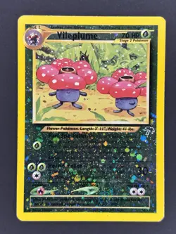 Nintendo Pokemon TCG Vileplume 7/18 Southern Islands Holo Rare HP70 English 2001 - Image 2
