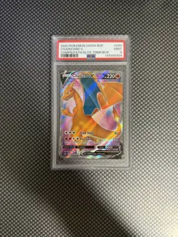 Charizard V SWSH050 SWSH Sword & Shield Promo Holo English 2020 PSA 9 - Image 1