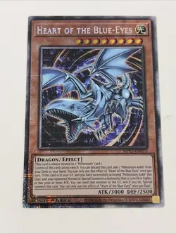 Yugioh Heart of the Blue-Eyes x 3 - 1st Edition Starlight Rare NM - Free Holo A - Image 3