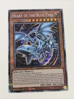 Yugioh Heart of the Blue-Eyes x 3 - 1st Edition Starlight Rare NM - Free Holo A - Image 4