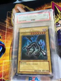 Red Eyes Black Dragon Starter Deck Joey Unlimited PSA 9 - Image 4