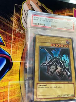 Red Eyes Black Dragon Starter Deck Joey Unlimited PSA 9 - Image 5