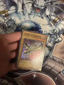 Curse of Dragon LOB-066 Super Rare 1st Edition Blue Eyes Yu-Gi-Oh MP (WNM) - Image 3