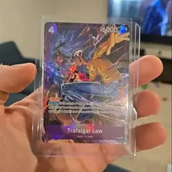 Bandai One Piece CCG Trafalgar Law P-043 Promo Foil Character 6000 Cost 4 - Image 1