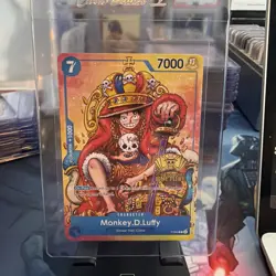 Monkey.D.Luffy (2nd Anniversary Stamped Promo) P-043 One Piece Promotion... - Image 1