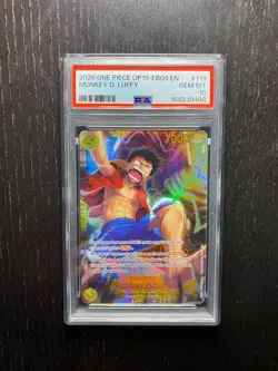2026 One Piece Monkey.D.Luffy (OP15-119) (SEC) (OP15-EB04) PSA 10 - Image 1