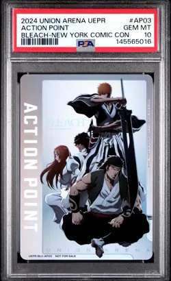 Bleach Thousand Year Blood War Action Point NYCC Exclusive Union Arena - PSA 10 - Image 1