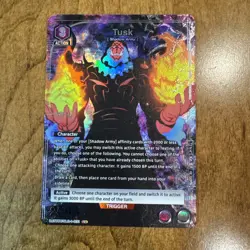 Tusk (U*) UE17BT/SLG-1-031 Solo Leveling Union Arena NM Ultra Rare - Image 1