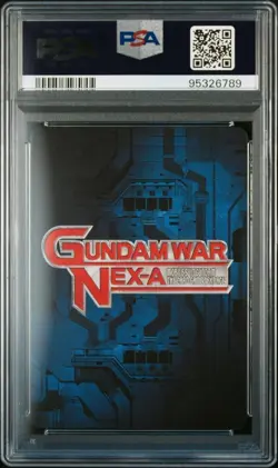 Gundam War Nex-A God Gundam BN163S Collectible Rare Card PSA 10 - Image 2