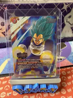 Dragon Ball Super Card Game - Vegeta (Store Tournament Winner) FP-044 - Image 1