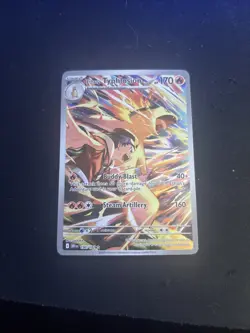 Pokemon TCG Ethan's Typhlosion Full-Art Rare Card 190/182 Destined Rivals - Image 2