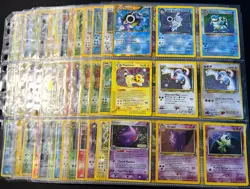 DAMAGED Lot of 117 ALL HOLO Vintage Pokemon Card Binder Collection DAMAGED - Image 1