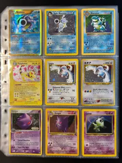 DAMAGED Lot of 117 ALL HOLO Vintage Pokemon Card Binder Collection DAMAGED - Image 2