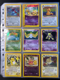 DAMAGED Lot of 117 ALL HOLO Vintage Pokemon Card Binder Collection DAMAGED - Image 4