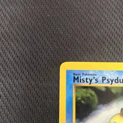 Misty's Psyduck 54/132 Uncommon 1st Edition Gym Heroes Pokemon Card MP3 - Image 2