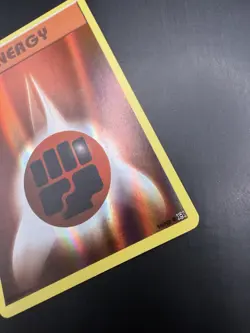 Fighting Energy 96/108 - Reverse Holo - XY Evolutions Pokemon Card LIGHT PLAY - Image 4