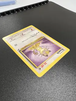 Meowth 80/130 Base Set 2 2000 Pokemon Card Common NM - Image 5