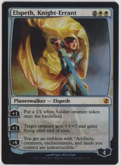 MTG Elspeth, Knight-Errant Duel Decks: Elspeth vs. Tezzeret Foil - Image 1
