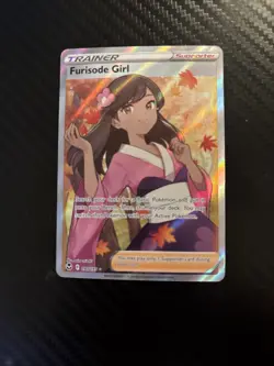 Furisode Girl Full Art Trainer Rare - 190/195 Silver Tempest Pokemon TCG Mint/NM - Image 1