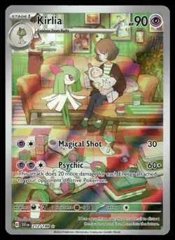 Pokemon Cards Kirlia 212/198 Scarlet & Violet Illustration Rare NM - Image 1