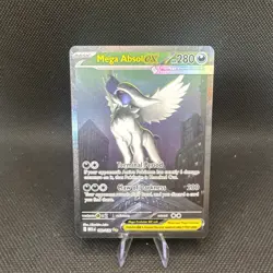 Mega Absol ex 180/132 SIR Pokemon Mega Evolution Pack Fresh - Image 1