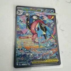 Mega Greninja ex 116/086 SIR Special Illustration Rare Pokemon Chaos Rising - Image 2