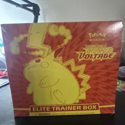 SHSW Vivid Voltage ETB Factory Sealed/very minor tear Pokemon TCG - Image 1