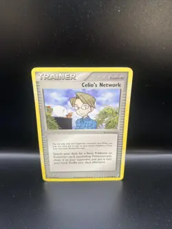 Celio's Network 73/100 Trainer Non Holo EX Crystal Guardians Pokemon TCG - Image 1