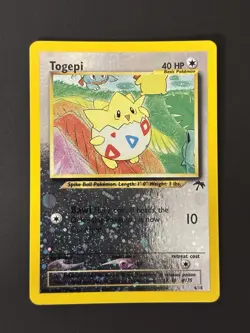 The Pokemon Company Pokemon TCG Togepi 04/18 Southern Islands Reverse Holo Promo - Image 2
