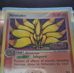 The Pokemon Company Pokemon TCG Ninetales 19/108 EX Power Keepers Holo - Image 1
