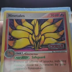 The Pokemon Company Pokemon TCG Ninetales 19/108 EX Power Keepers Holo - Image 2