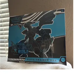 Pokemon TCG Scarlet & Violet Black Bolt Elite Trainer Box, 9 Packs English - Image 1