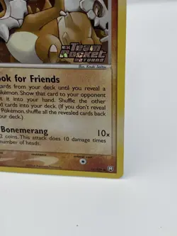 Cubone Reverse Holo #51/109 Stamped Pokemon 2004 EX Team Rocket Returns - Image 5