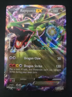 Pokemon TCG Rayquaza EX XY73 XY Promo Holo Basic 180 HP English Near Mint!! - Image 1