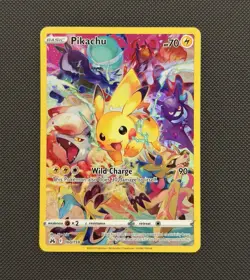 Pokemon Pikachu Full Art Holo Secret Rare Crown Zenith 160/159 ENG 2023 (A) - Image 1