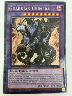 Yugioh - Guardian Chimera - Collector's - 1st - RA02-EN023 - NM - Image 1