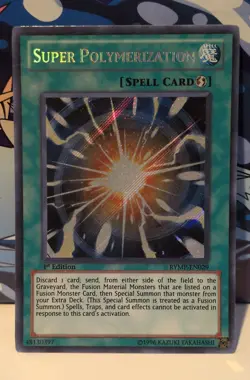 Yu-Gi-Oh TCG Super Polymerization RYMP-EN029 Ra Yellow Mega Pack 1st Edition - Image 1