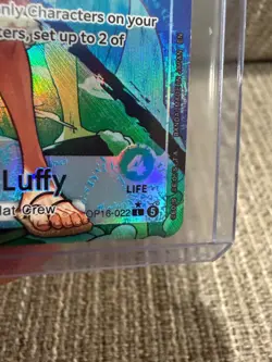 One Piece The Time of Battle Monkey.D.Luffy 022 Alternate Art OP16-022 Foil - Image 2