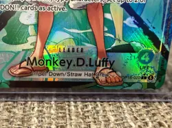 One Piece The Time of Battle Monkey.D.Luffy 022 Alternate Art OP16-022 Foil - Image 3